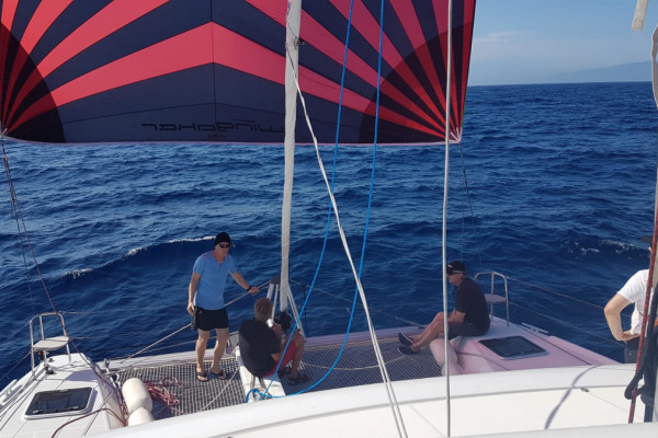 1 Woche Katamaran Skippertraining ab Trogir Split – Kroatien: Lagoon 42 Janny von Katamarantraum