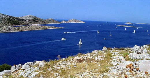 Mitsegeln in Istrien im Rahmen einer Flottille von 