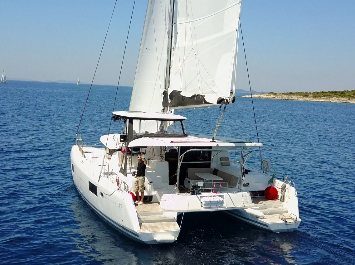 1 week catamaran charter from San Miguel Tenerife – Canary Islands: Lagoon 42 Janny by