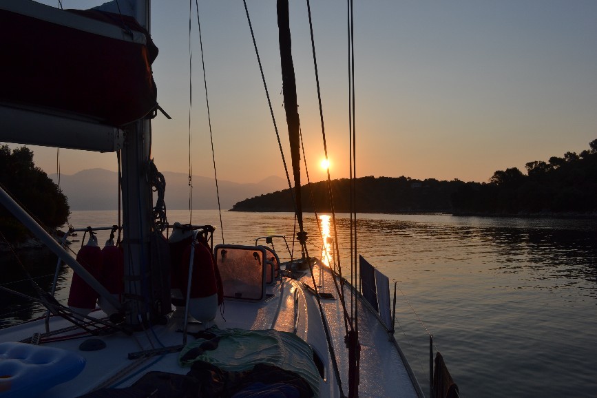 Island hopping in the Ionian Sea – sailing from Preveza by