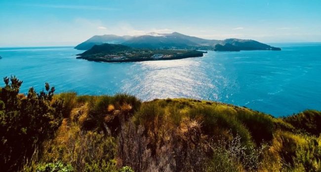 Lipari_View of Vulcano Lipari_View of Vulcano