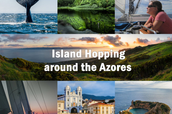 Z03-22: Inselhüpfen um die zentralen Azoren. von Offshore Yacht Charter