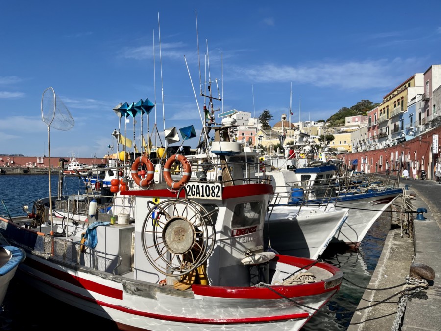 Amalfi Coast and Pontine Islands by