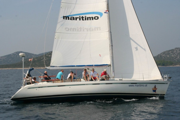 Skippertraining in Kroatien Ausgangshafen Murter mit Regattasegler von Segeltoni