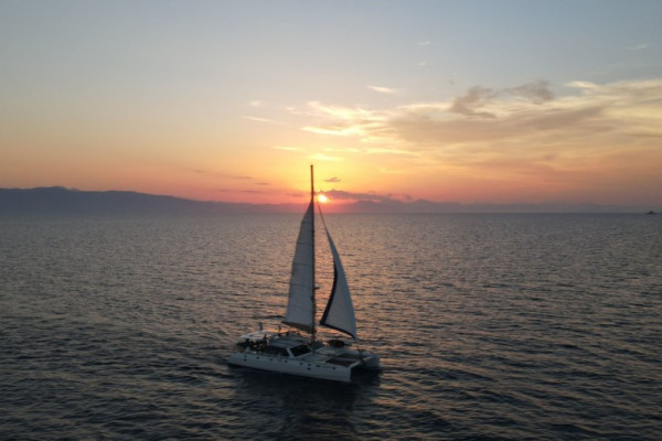 Von Kos zum Peloponnes von Catamaran Didyma