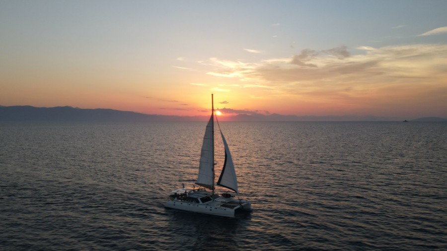 Cabin charter from Kefalonia, adventure holiday under sail by