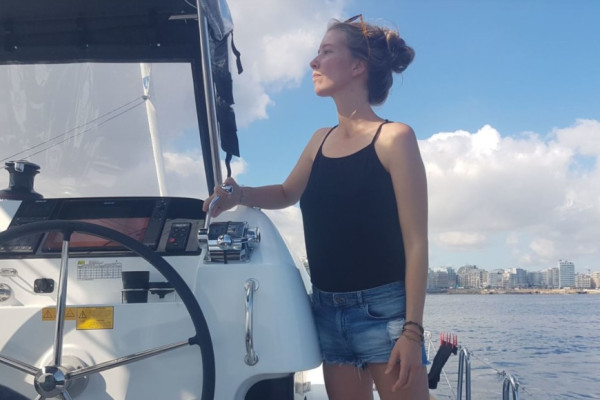 1 Woche Katamaran Skippertraining ab Veruda – Pula – Kroatien: Lagoon 40 Jessica von Katamarantraum