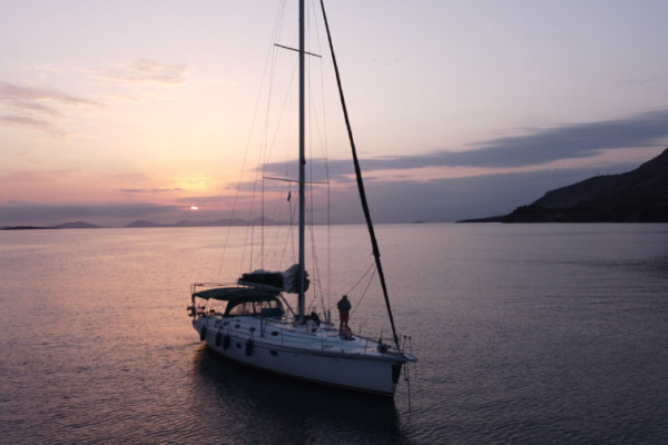 Familien segeln auf 16m Yacht an der Cóte d´Azur von 