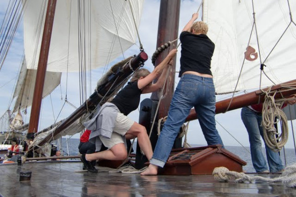Sommertörn auf dem niederländischen Wattenmeer auf einem komfortablen Dreimaster von 