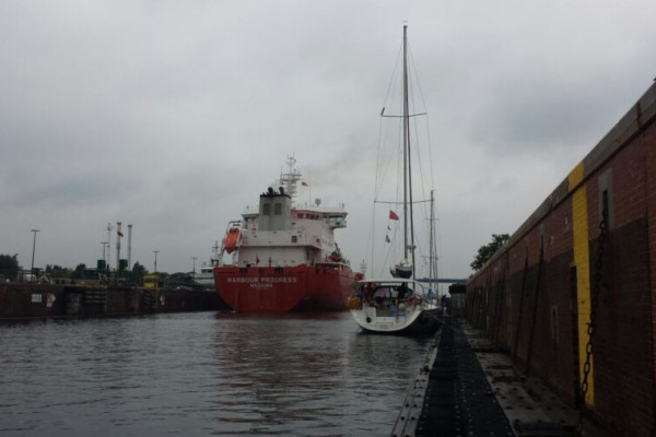 Nordsee -> Ostsee: Helgoland – NOK – Stralsund von 