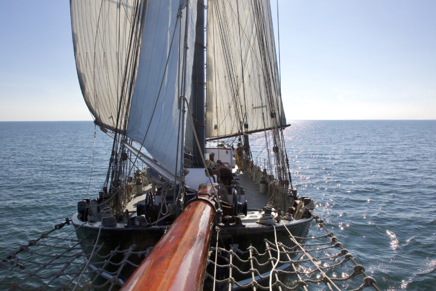 Cabin charter trip: Easter sailing trip – Danish South Sea Islands and Funen (Kiel-Kiel) by Traditionsschiff Iris