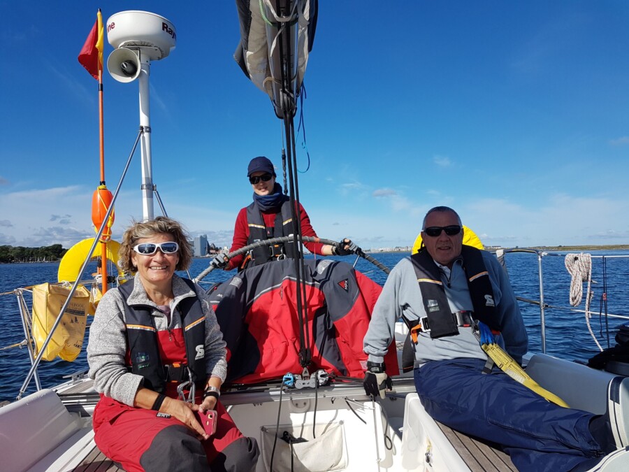 SKS training / examination trip in the Baltic Sea from Heiligenhafen by Segelcenter
