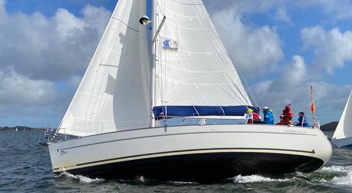 SKS training / examination trip in the Baltic Sea from Heiligenhafen by