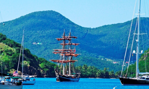 Titelbild von Törnbericht Mit dem Segelschiff Eye of the Wind in der Karibik