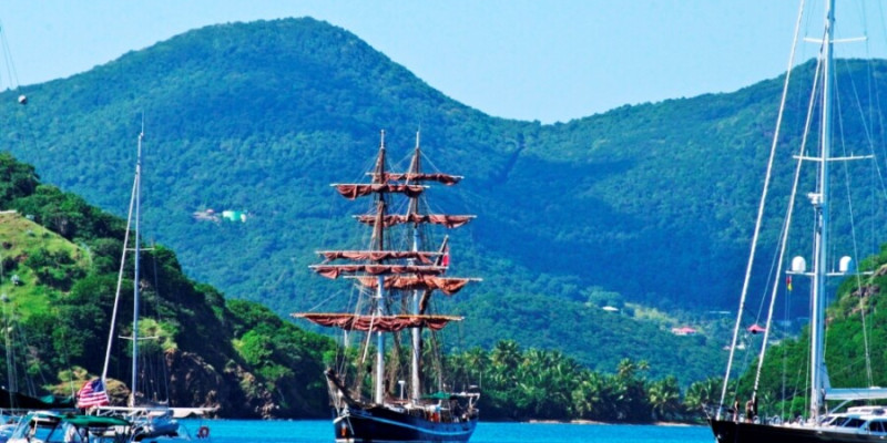 Titelbild von Törnbericht Mit dem Segelschiff Eye of the Wind in der Karibik