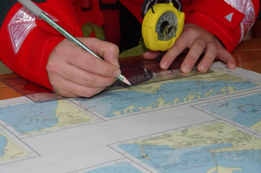 SKS training / examination trip in the Baltic Sea from Heiligenhafen by