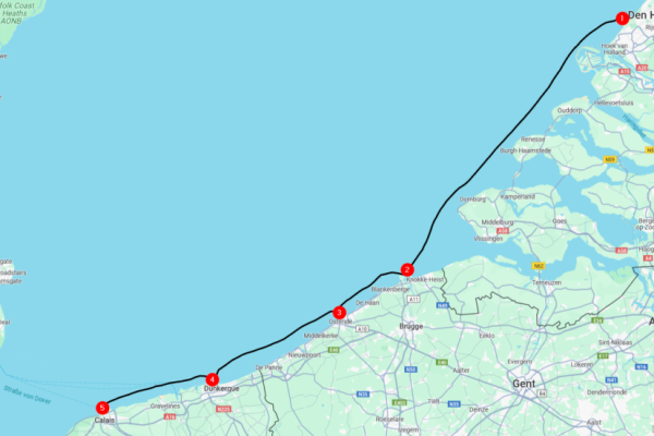 Nordee Küstenbummeln: Den Haag – Brügge – Calais von 