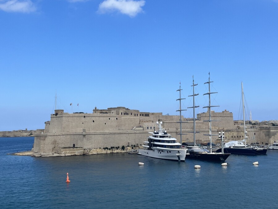From Trapani to Malta by