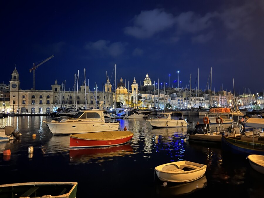 From Malta to Riposto near Catania by