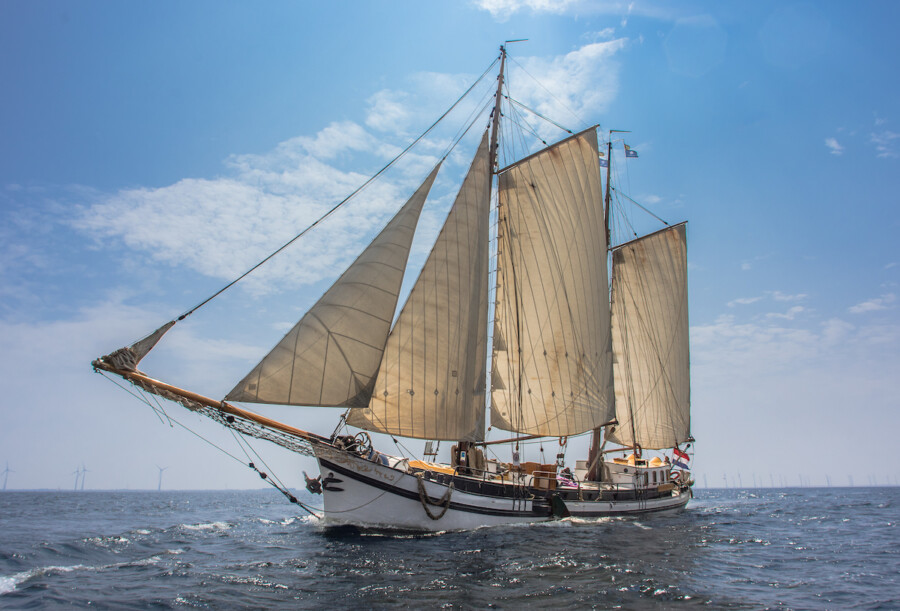 Traditional sailing regatta Brandaris-Race – Harlingen, Terschelling – 50+ participating vessels by