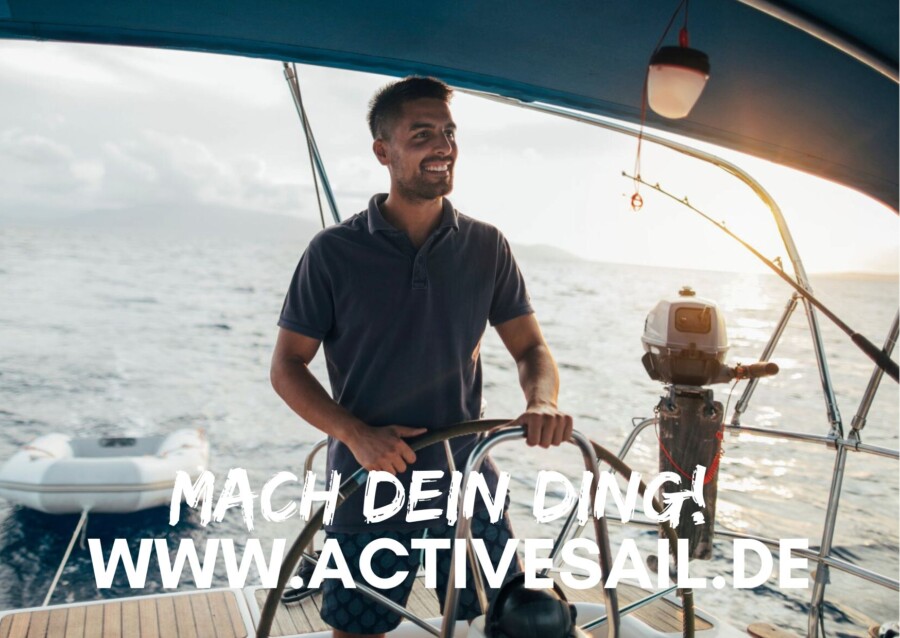 Sailing yacht licence & motor boat licence in 1 training week with max. 4 participants from ACTIVESAIL