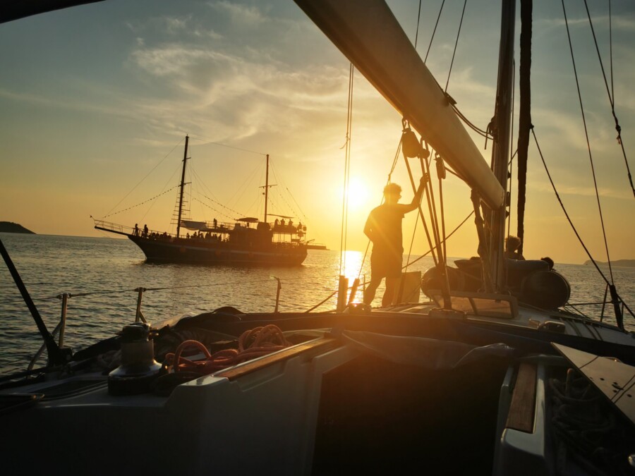 Cabin charter from Kavala to the green islands of the northern Aegean by North Hellas Sailing