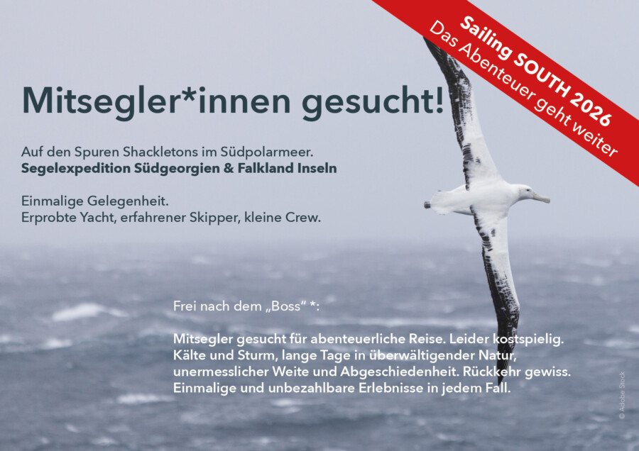 Sailing Expedition Southern Ocean in Shackleton's Footsteps – South Georgia and Falkland Islands from