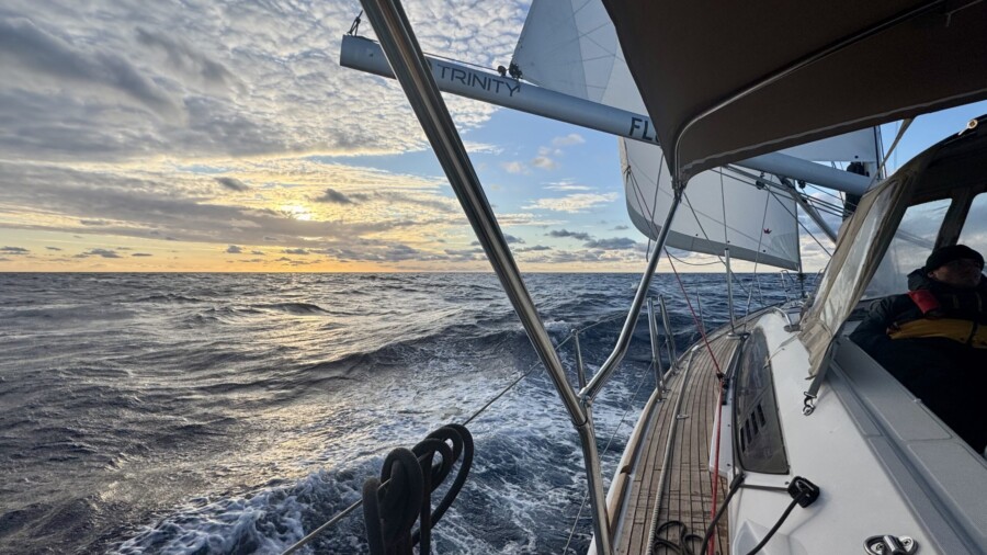 Short sailing trip and skipper training on the Baltic Sea by