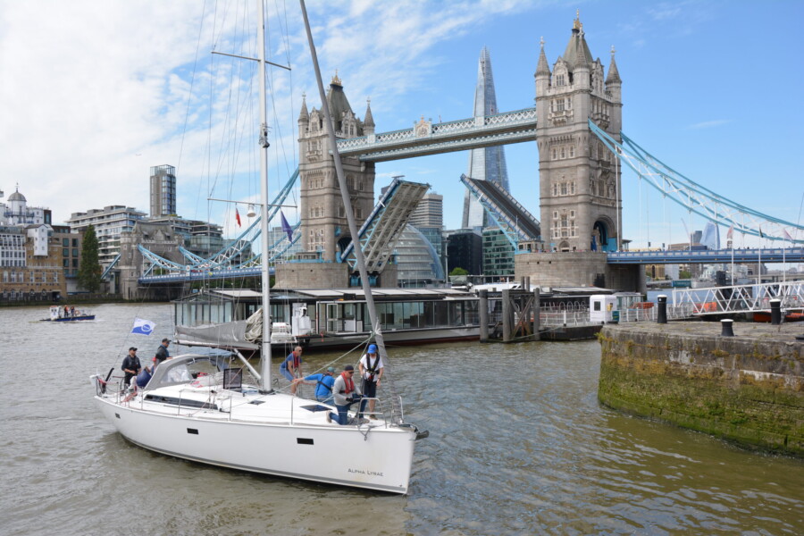 London trip 2027 – to Tower Bridge and back! by JV Sailing