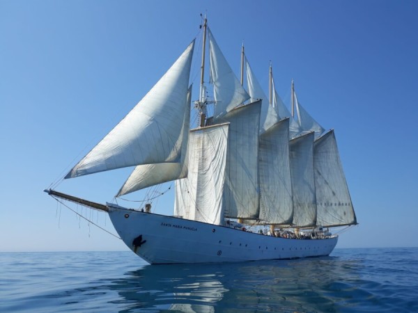 Azoren Rundreise an Bord des historischen 4-Mast Großseglers „SANTA MARIA MANUELA“! von INMARIS Windjammer Worldwide