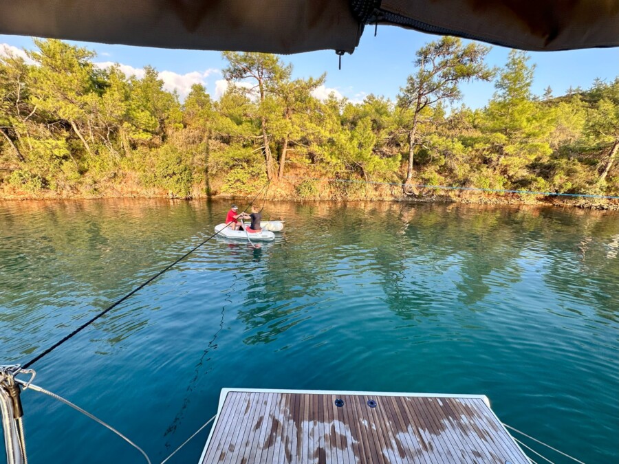 cabin charter in the Turkish Aegean – in Cleopatra's footsteps through the Gökova Gulf by