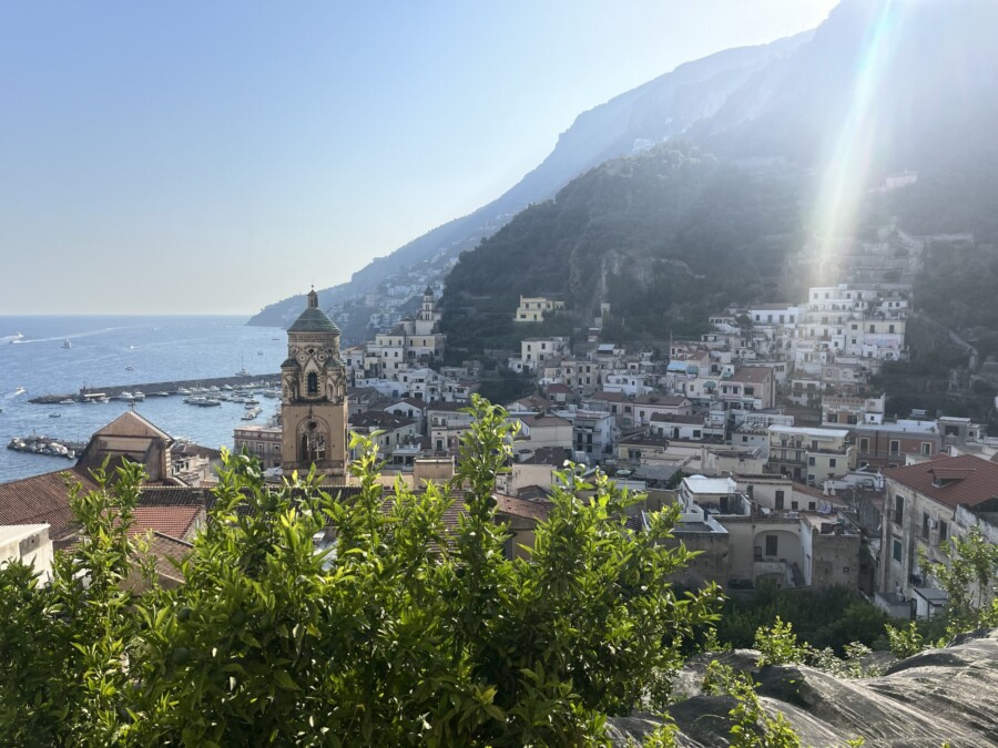 Sailing on the Amalfi Coast by