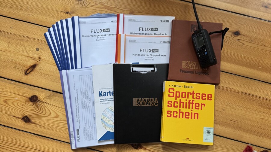 SSS sail training trip with examination in Greifswald by