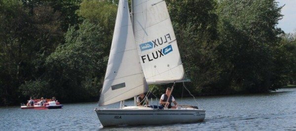 Sportbootführerschein Binnen, mitten in Berlin, Halbinsel Stralau, Theorie und Praxis von FluxAhoi