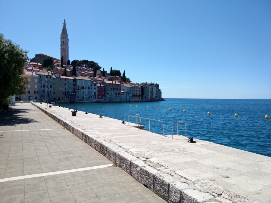 The Istrian coast and Kvarner Gulf, historic sites and picturesque bays by