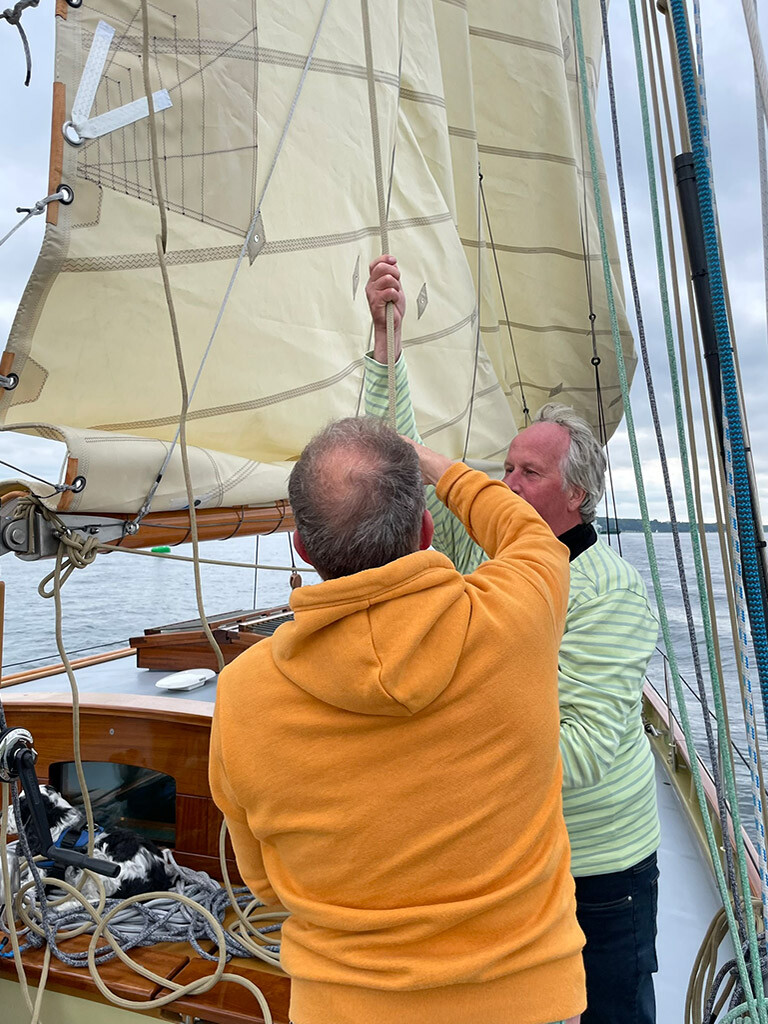 Segelwoche Ostsee an Bord der klassischen Segelyacht Quadra von 