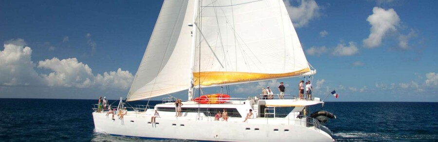 Catamaran sailing cruise Seychelles 2026 weekly by Seehase