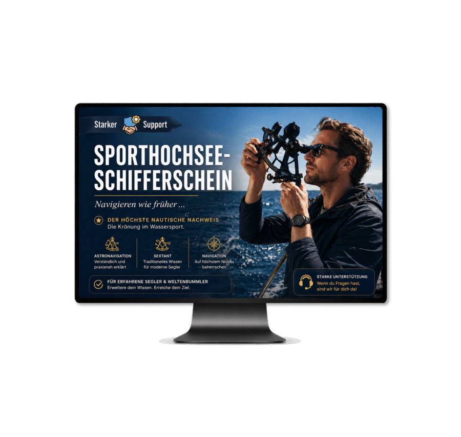 Sporthochseeschifferschein (SHS) – Complete Training from SegelnAG - Yachtschule
