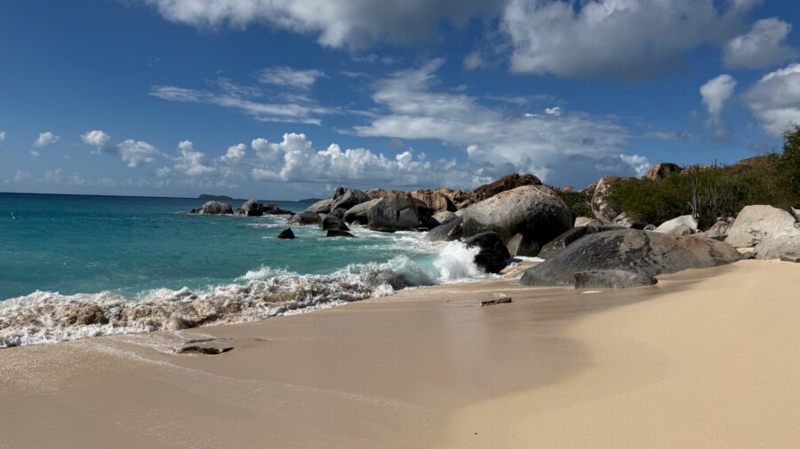Sailing from St. Martin through the Virgin Islands to Puerto Rico on premium catamaran by