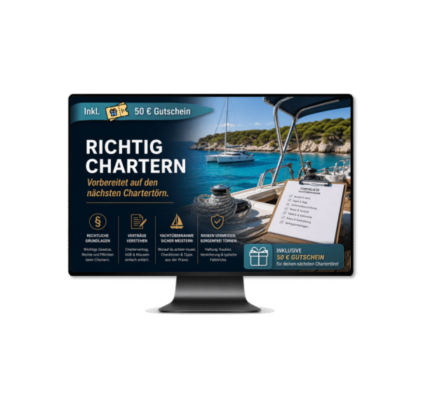 Richtig Chartern Onlinekurs von SegelnAG - Yachtschule