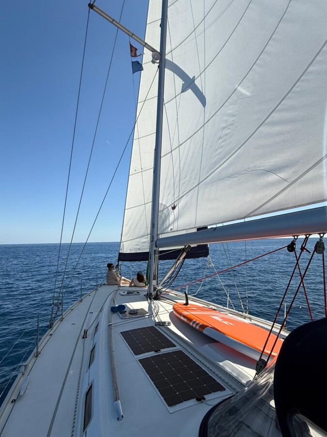 ATLANTIC SAILING TRIP FROM GIBRALTAR: Through the Strait of Gibraltar to the Canaries by