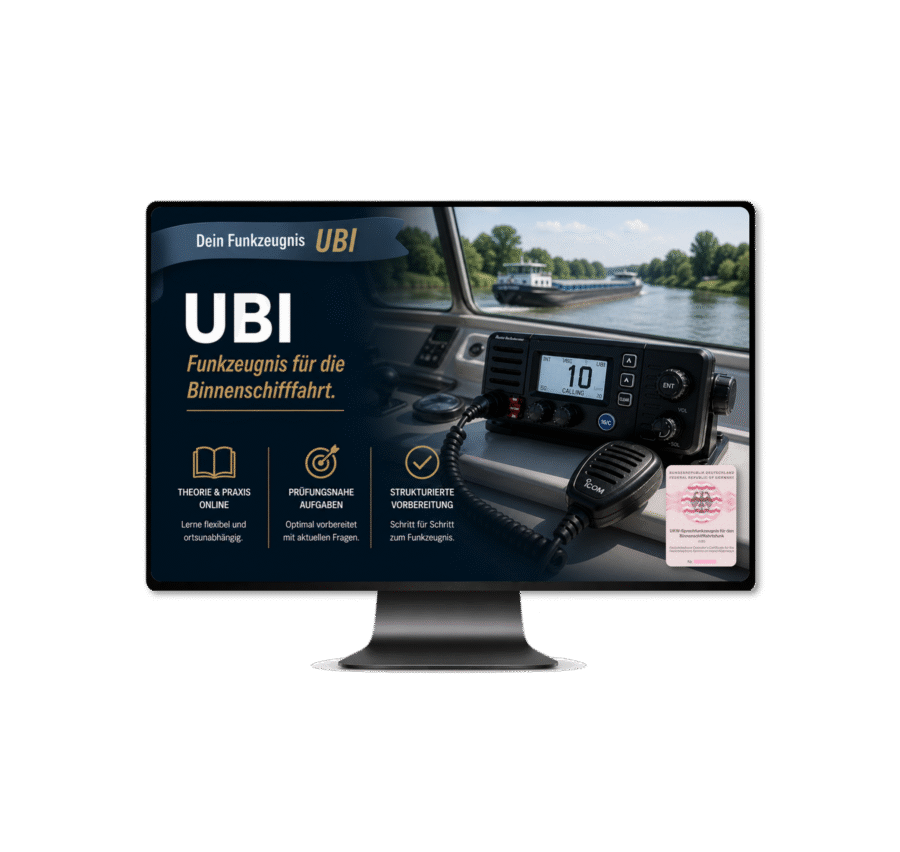 UBI online course – theory and practical online by SegelnAG - Yachtschule
