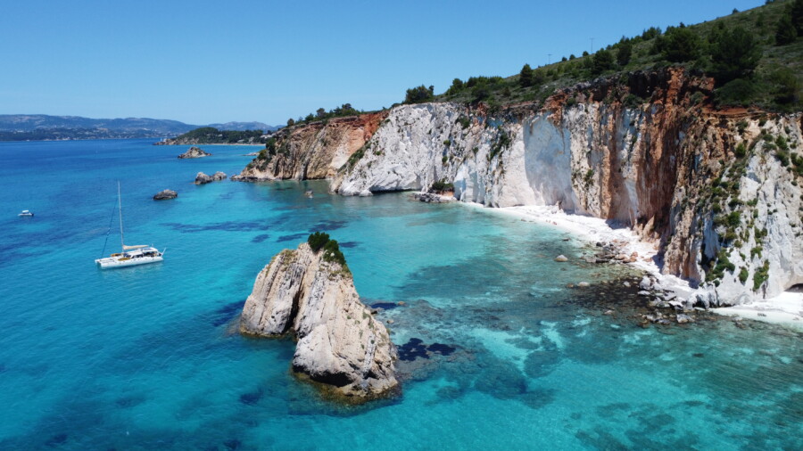 Cabin charter from Kefalonia, adventure sailing holiday by
