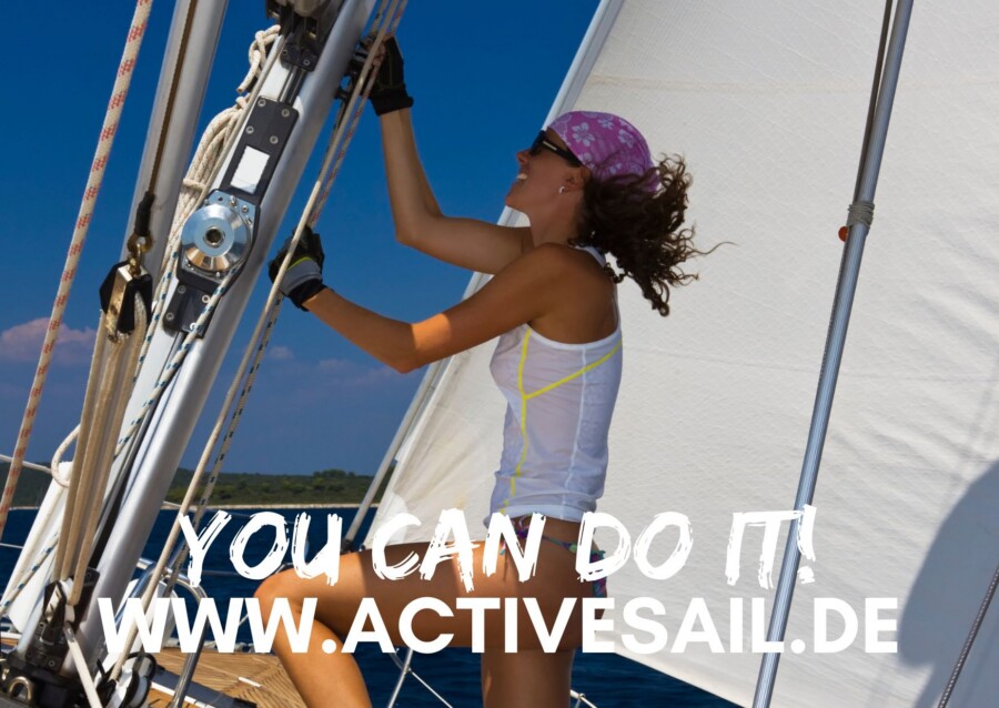 Learn to sail in the island world of the Kornati. In a small group with max. 4 participants. by ACTIVESAIL