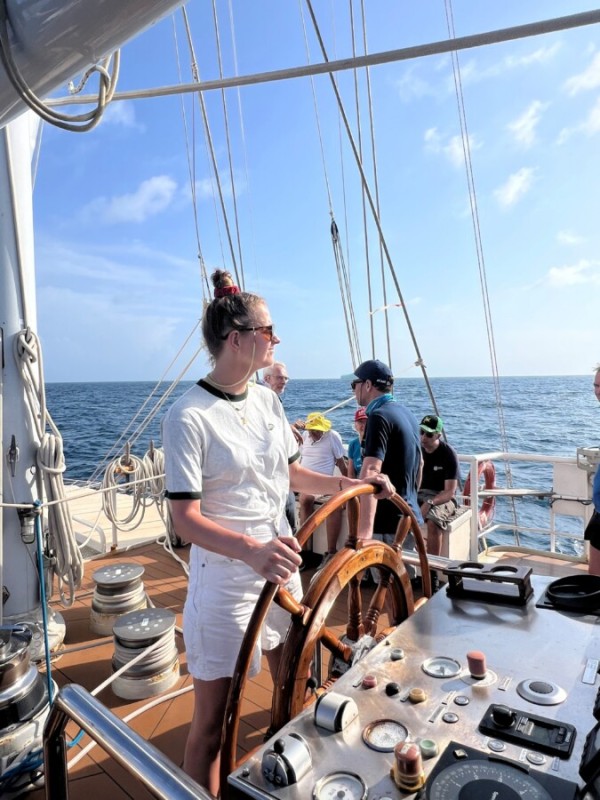 Active Sailing San Blas Panama Caribbean on TopSail Schooner Eendracht von 