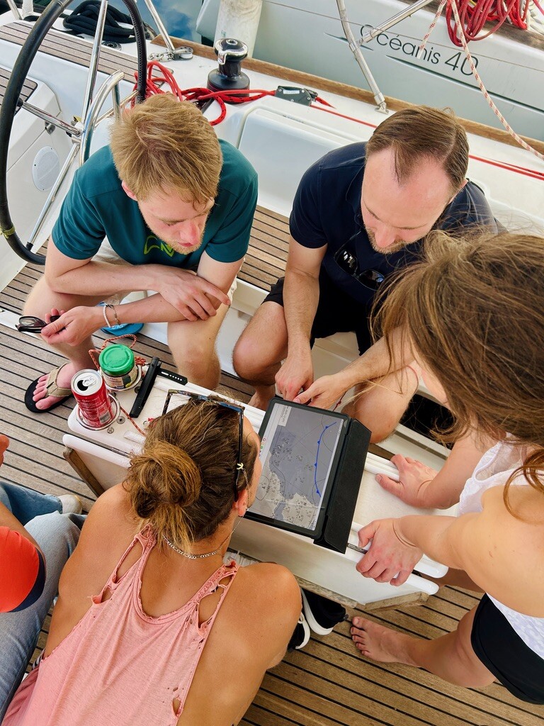 SSS sail training with examination on Tenerife by FluxAhoi