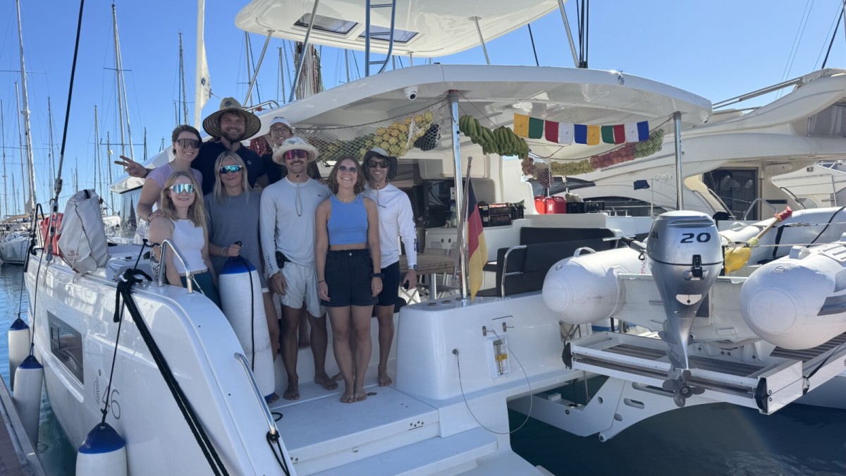 Transatlantic on a modern cruising catamaran by