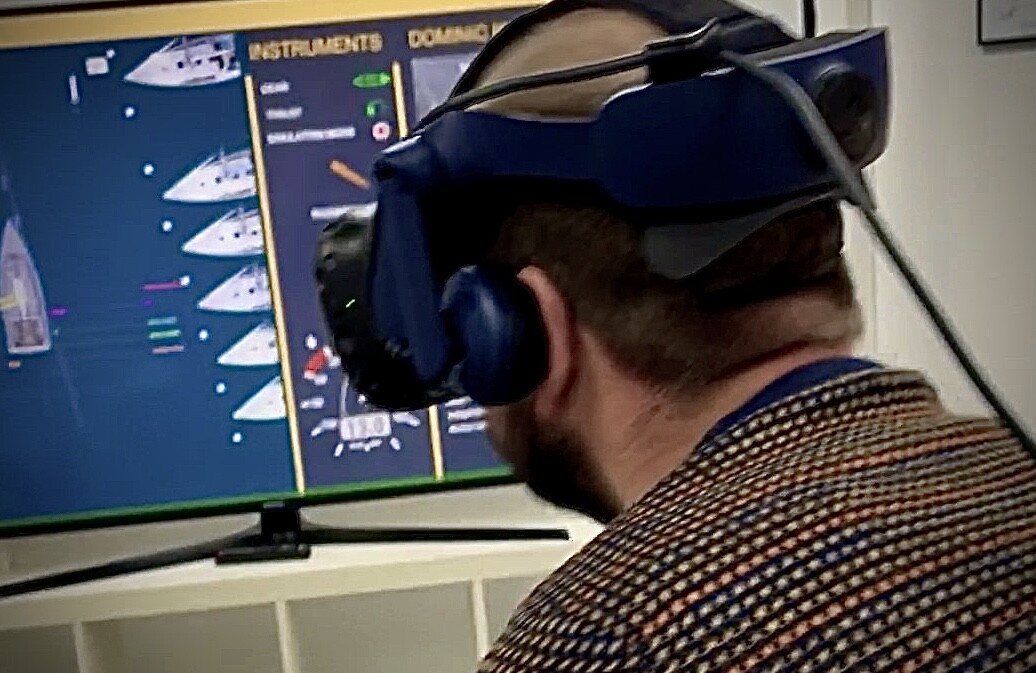 VR harbour manoeuvres training / virtual training for harbour manoeuvres by