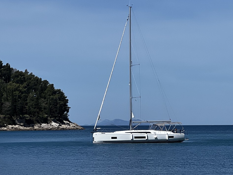 Active sailing from Zakynthos, Greece to Taormina, Sicily, 300 nm by
