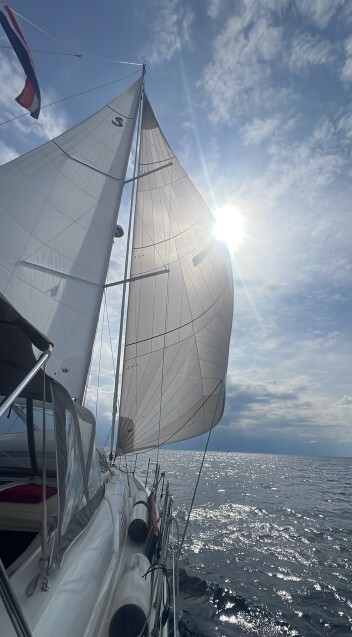 Active sailing from Zakynthos, Greece to Taormina, Sicily, 300 nm by Sea Star Yachting d.o.o